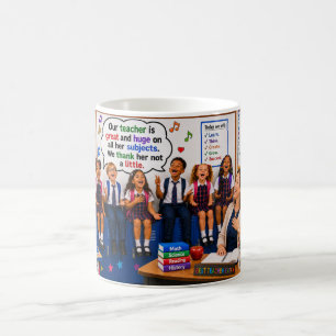 Unser Lehrer ist großartig Kaffeetasse