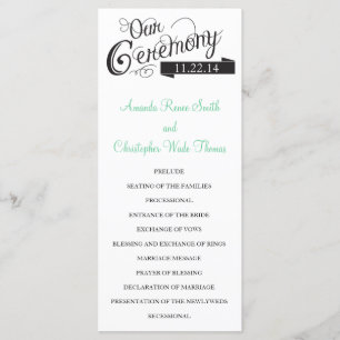 Unser Liebe Story Wedding Programm