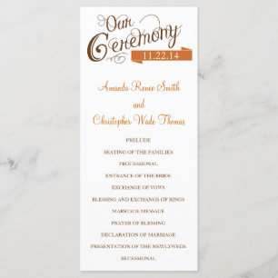 Unser Liebe Story Wedding Programm