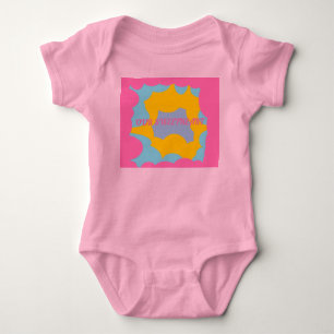 Unser Liebling wertvolles Baby gemusterte spritzen Strampler