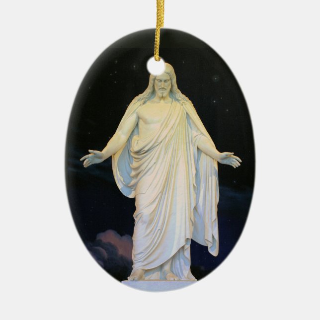Unser Lord Jesus Christus Keramik Ornament (Vorne)
