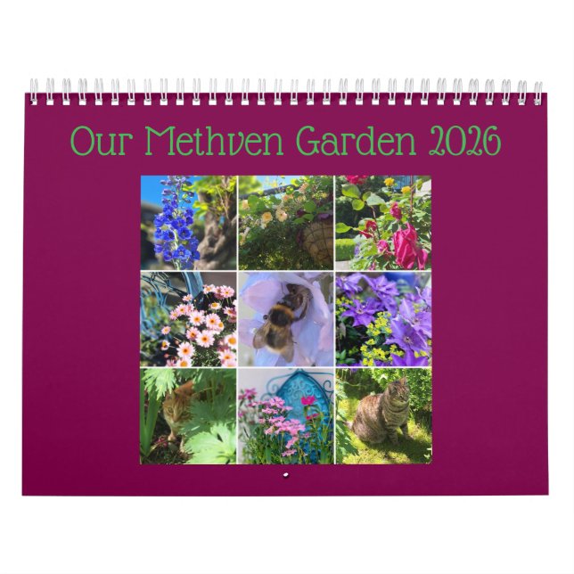 Unser Methven-Gartenkalender 2026 Kalender (Titelbild)