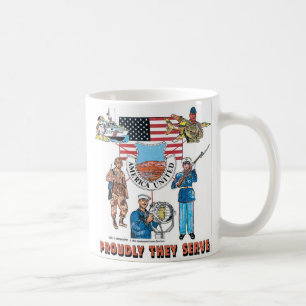 unser Militär Tasse