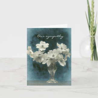 Unser Mitgefühl: Dogwood-Blüten (Foto auch im Inne Karte