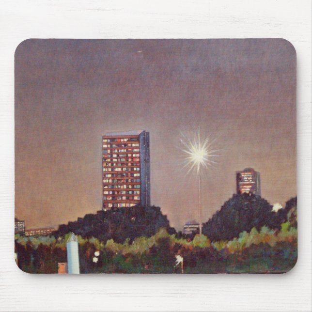 Unser moderner Mond Mousepad (Vorne)