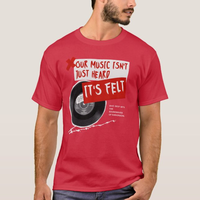 Unser Musikretro T-Shirt (Vorderseite)