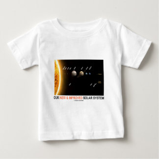 Unser neues und verbessertes Solarsystem Baby T-shirt