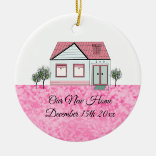 Unser neues Zuhause Keramik-Ornament Keramik Ornament