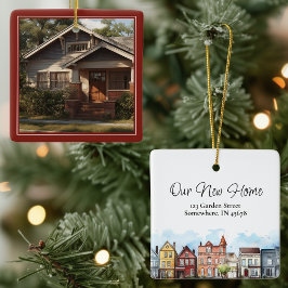 Unser neues Zuhause Weihnachtsschmuck