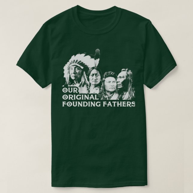 Unser Original Gründungsvater Klassiker T-Shirt (Design vorne)