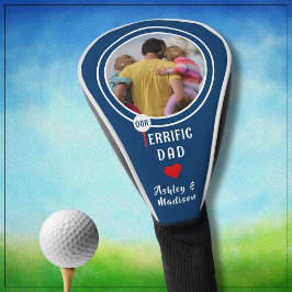 Unser Personalisiertes Golfer-Foto  Vater * Golf Headcover