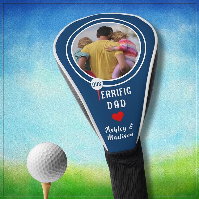 Unser Personalisiertes Golfer-Foto  Vater * Golf Headcover (Von Creator hochgeladen)
