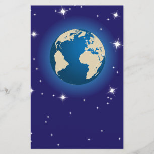 Unser Planet Briefpapier