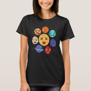 Unser Planet "Sonnensystem" - Bildung Weltraum T-Shirt
