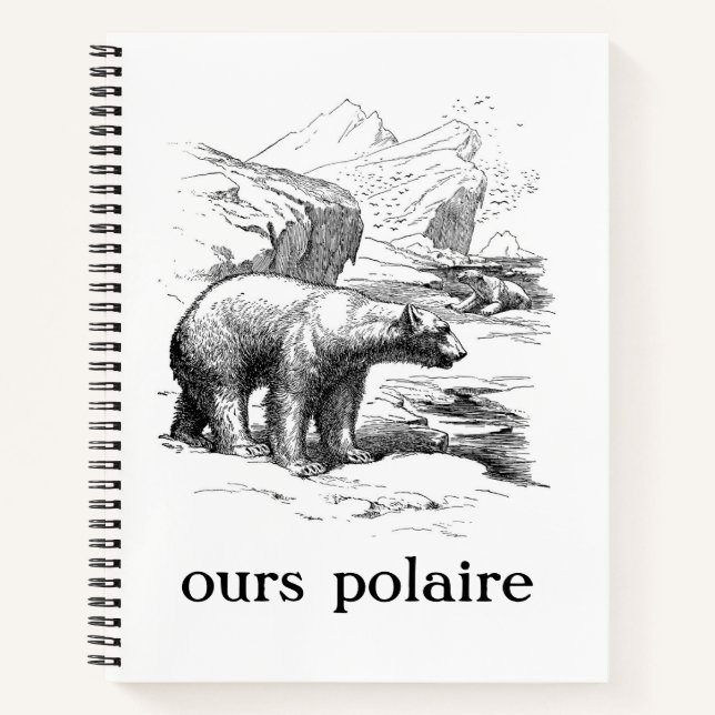 Unser Polaire Polar Bear Notizbuch (Vorderseite)