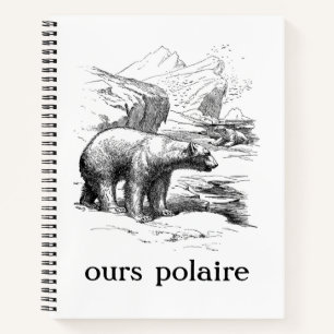 Unser Polarbär Eisbär Notizbuch