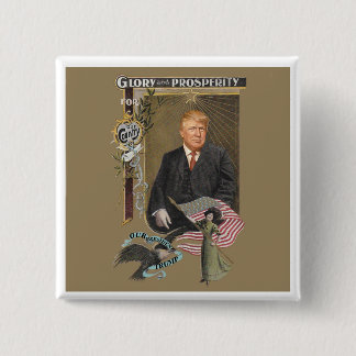 Unser Präsident Trump Button