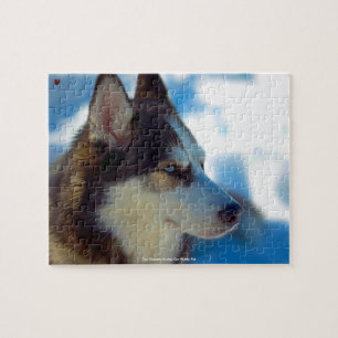 Unser sibirischer Huskey, unser Puzzle für Haustie