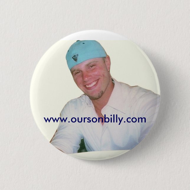 Unser Sohn Billy-Knopf Button (Vorderseite)
