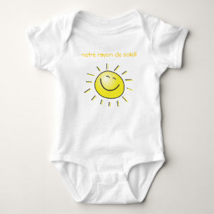 unser Sonnenstrahl Baby Strampler
