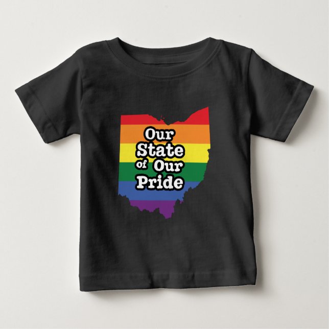 Unser Staat| Ohio Baby T-shirt (Vorderseite)