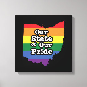 Unser Staat Ohio Leinwanddruck