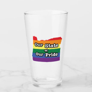 Unser Staat Oregon Glas