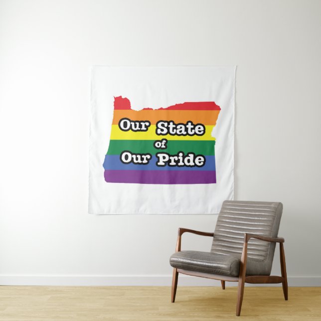 Unser Staat| Oregon Wandteppich (Beispiel)