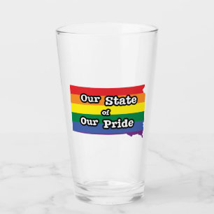 Unser Staat Süddakota Glas