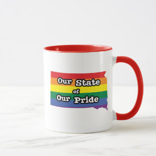 Unser Staat Süddakota Tasse