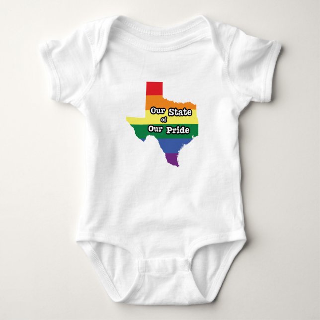 Unser Staat| Texas Baby Strampler (Vorderseite)