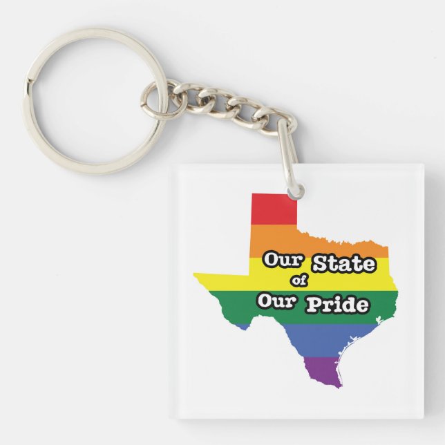 Unser Staat| Texas Schlüsselanhänger (Vorderseite)