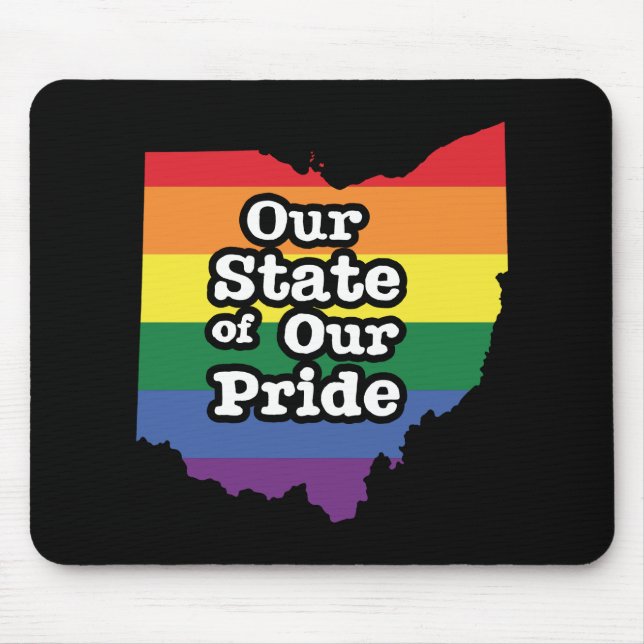 Unser Staat unseres Stolzes | Ohio Mousepad (Vorne)