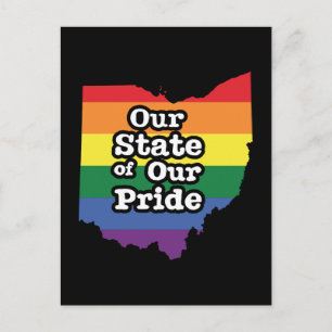 Unser Staat unseres Stolzes Ohio Postkarte