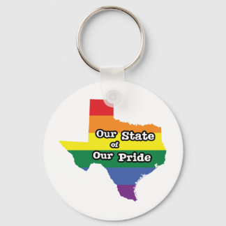 Unser Staat unseres Stolzes | Texas Schlüsselanhänger
