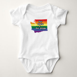 Unser Staat Washington Baby Strampler