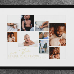 Unser Star   Neues BaByBirth bearbeitbares Multi-G Foliendrucke