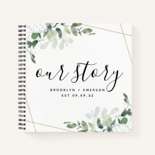 Unser Story Eucalyptus Keepake Journal Notizbuch