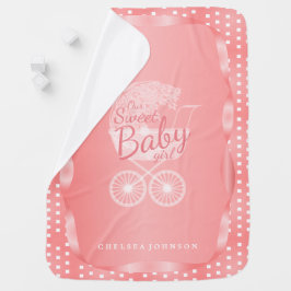 Unser Sweet Baby Girl Babydecke