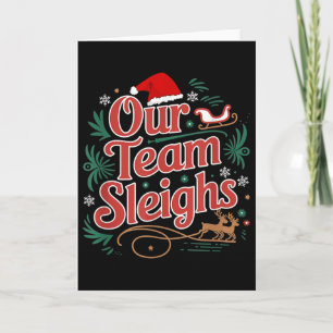 Unser Team macht die Weihnachtsrenne von Santa zun Karte