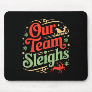 Unser Team macht die Weihnachtsrenne von Santa zun Mousepad