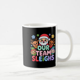 Unser Team macht Weihnachten, Santa und Xmas-Party Kaffeetasse
