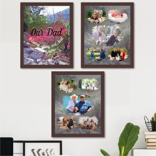 Unser Vater Family Collage Yelapa Trail 821 Bilderwand Sets