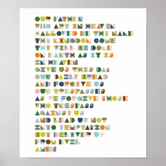 Unser Vater, Retro, Poster (Vorne)