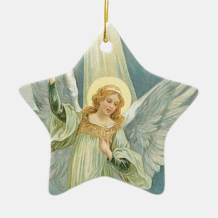 Unser Weihnachtsengel Keramik Ornament