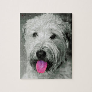 Unser Wheaten Terrier Unser Familienhund Puzzle