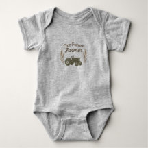 Unser zukünftiger Landwirt | Rustikales Baby-Body