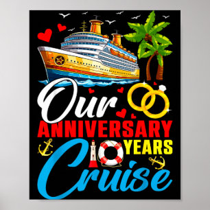 Unsere 10-Jahres-Jubiläumskreuzfahrt Ehemann Ehefr Poster