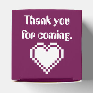 Unsere 8-Bit Hearts in Wine Fevor Box Geschenkschachtel
