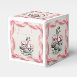 Unsere Alberne Gans wird zum Geburtstag Geschenkschachtel